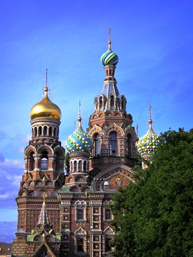 This photo of the magnificent Church of the Savior on Spilled Blood in St. Petersburg, Russia was taken by "natalia r" of St. Petersburg.  (If you'd like to see the equally magnificent fence that surrounds the church, visit Cast Iron unltd.)